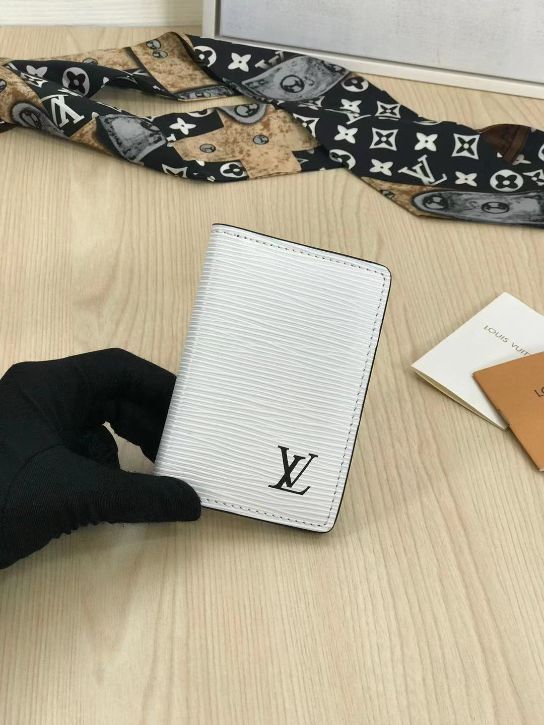 LOUIS VUITTON 루이비통 포켓오거나이저 카드지갑 블랙