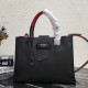 PRADA 프라다 2020 여성용 레더 토트 숄더백 ,1BG148-4,33cm,블랙