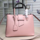PRADA 프라다 2020 여성용 레더 토트 숄더백 ,1BG148-8,33cm,핑크