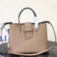 PRADA 프라다 2020 여성용 레더 토트 숄더백 ,1BG148-5,33cm,다크베이지