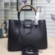 PRADA 프라다 2020 여성용 레더 토트 숄더백 ,1BG148-3,33cm,블랙