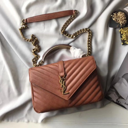 SAINT LAURENT 생로랑 체인 퀄팅백 24x17x6cm