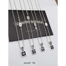 CHROME HEARTS 크롬하츠 여성용 925실버 목걸이 45cm
