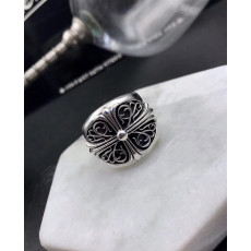 CHROME HEARTS 크롬하츠 남성용 925실버 십자꽃반지 16~26호
