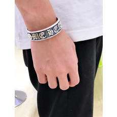 CHROME HEARTS 크롬하츠 남녀공용 925실버 팔찌