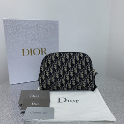DIOR 디올 2020 오블리크 여성용 파우치백 DIOB0440,23CM,다크네이비