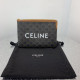CELINE 셀린느 2020 트리옹페 캔버스 클러치백,CELB0003,24CM,브라운