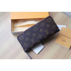 LOUIS VUITTON 루이비통 클레망스 모노그램 지퍼 장지갑 5COLOR