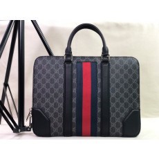 GUCCI 구찌 GG 수프림 서류가방