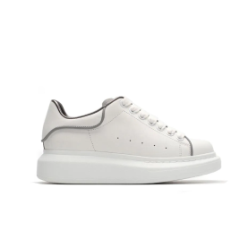 ALEXANDER MCQUEEN 알렉산더맥퀸 화이트/실버 스카치 오버솔