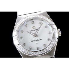 OMEGA 오메가 컨스틸레이션 여성용 쿼츠-4 123.15.27.60.55.003