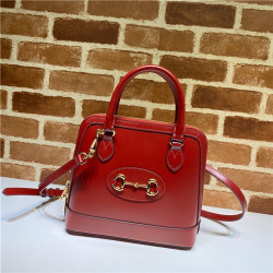 GUCCI 구찌 1955 홀스빗 스몰 탑 핸들백 블랙 621220 2020/신상