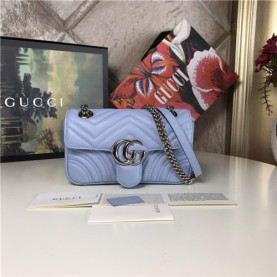 GUCCI 구찌 마몬트 마틀라세 (백하트) 446744#443497 2020/신상컬러