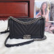 CHANEL 샤넬 리보이백 25CM ALEBOY AS92058