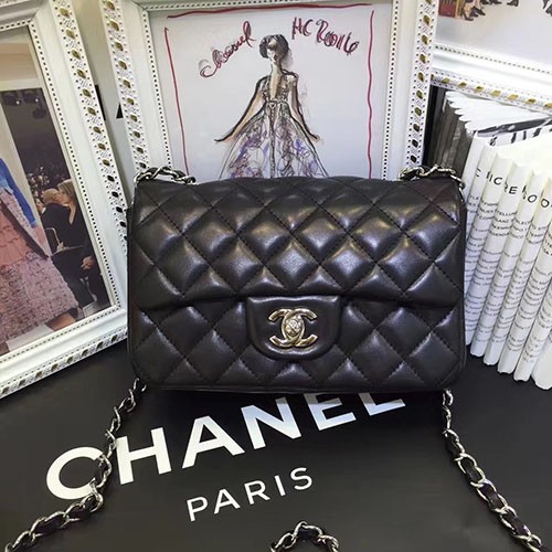 CHANEL 샤넬 뉴미니 크로스 은장 AS1116 20CM
