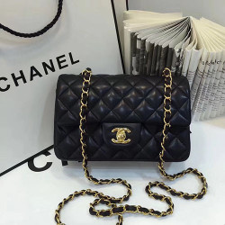 CHANEL 샤넬 뉴미니 크로스 금장 AS1116 20CM