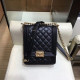 CHANEL 샤넬 19SS 신상 미니램스킨 리보이백 블랙 A0S0130