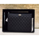 CHANEL 샤넬 캐비어 클러치 27CM AS1054