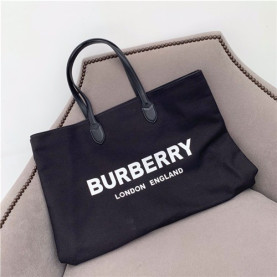 BURBERRY 버버리 캔버스 쇼핑백 B73099-2