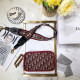 DIOR 디올 캔버스 카메라백 레드톤 CAMERA BAG 22CM