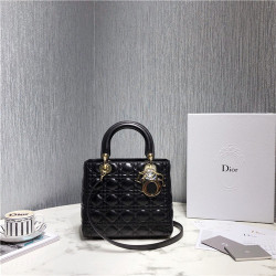 DIOR 디올 레이디백 44551 금장 24CM