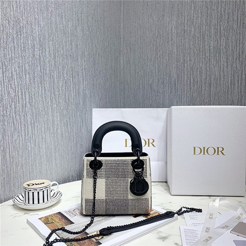 DIOR 디올 레이디 진주백 17CM D0987 2020/신상