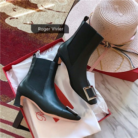 ROGER VIVIER 로저비비에 부츠 굽높이3.5CM R5057-1 신상 (250사이즈 주문제작)