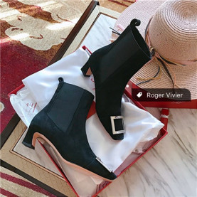 ROGER VIVIER 로저비비에 부츠 굽높이3.5CM R5057-1 신상 (250사이즈 주문제작)