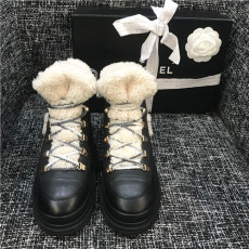 CHANEL 샤넬 양털 부츠 C8088-1 신상 (250사이즈 주문제작)