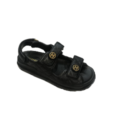 CHANEL 샤넬 벨크로 레더 샌들 C0891 4COLOR