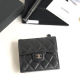 CHANEL 샤넬 지갑 램스킨 은장 AS-5099