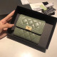 CHANEL 샤넬 지갑 양가죽  금장 11CM AS87555