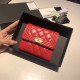 CHANEL 샤넬 지갑 양가죽  금장 11CM AS87555