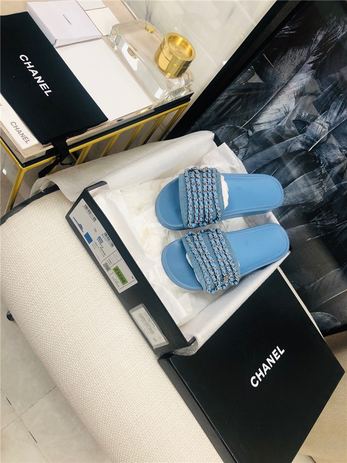 CHANEL 샤넬 여성용 슬리퍼 C47000-1 2020/신상