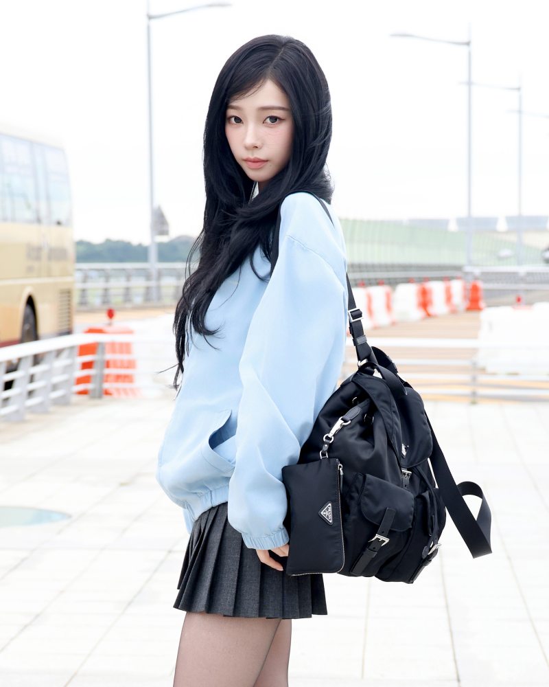 1위 [에스파 카리나] PRADA 프라다 리나일론 백팩 1BZ811