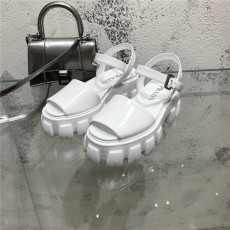 PRADA  프라다 여성용 샌들 (굽5.5CM) P14015 2COLOR