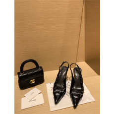 CHANEL 샤넬 샌들 힐 (힐높이7CM) C31010