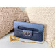 DIOR 디올 카로 미디엄 체인 클러치백 M8641