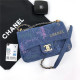 CHANEL 샤넬 데님 플랩백 C69010