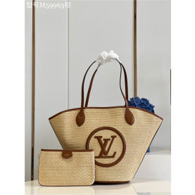 LOUIS VUITTON 루이비통 라피아 선 잭 팩 M59963