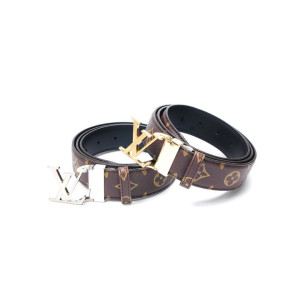 LOUIS VUITTON 루이비통  LV 버클 모노그램 자가드 벨트[남녀공용]