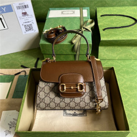 GUCCI 구찌 홀스빗 1955 익스클루시브 탑 핸들백 703848