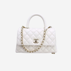 CHANEL 샤넬 코코핸들 케비어 스몰 23CM AS92990