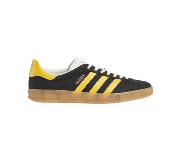 34위 GUCCI 구찌 & 아디다스 오리지널 GG 캔버스 가젤 스니커즈