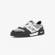 FENDI 펜디 남성 매치 블랙 로우탑 스니커즈