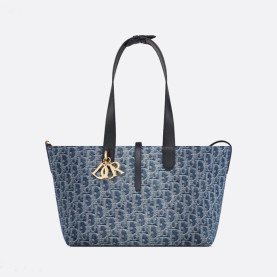 DIOR 디올 데님 뚜주흐 백 M2821