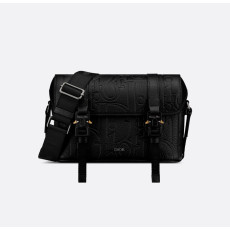 DIOR 디올 블랙 메신저 백