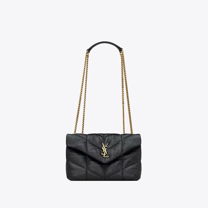 SAINT LAURENT 생로랑 루루 푸퍼 퀄팅 체인백 2COLOR