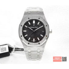 AUDEMARS PIGUET 오데마피게 로얄오크 스틸 블랙다이얼 15500