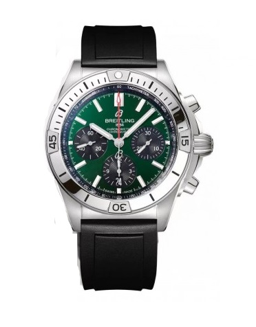 BREITLING 브라이틀링 크로노맷 청판 러버 42mm AB0134101K1A1 4COLOR
